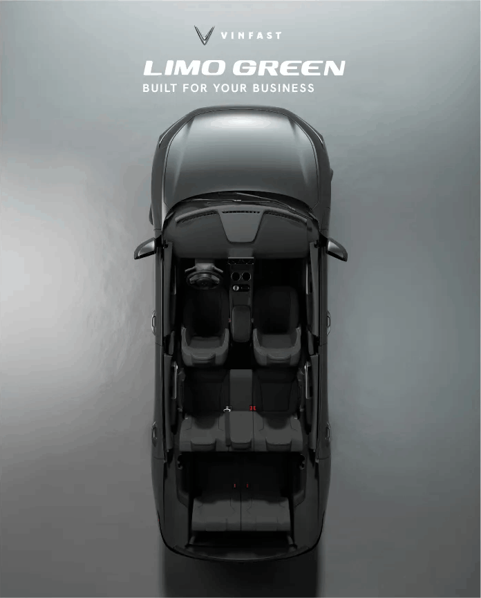 VinFast Limo Green Rear View